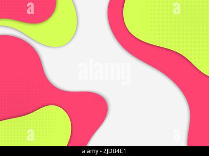 Abstrakte bunte Kritzeleien Vorlage Design dekorativen Stil Kunstwerk. Überlappender Stil Dekoration Kunstwerk Hintergrund. Stock Vektor