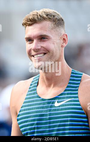 Paris, Frankreich. 18.. Juni 2022. Kevin Mayer aus Frankreich während der Wanda Diamond League 2022, Meeting de Paris (Leichtathletik) am 18. Juni 2022 im Charlety-Stadion in Paris, Frankreich - Foto Victor Joly / DPPI Credit: Victor Joly/Alamy Live News Stockfoto