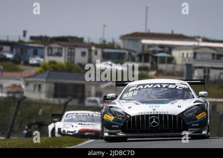 86 Walilko Igor (mon), Umbrarescu Petru, AKKODIS ASP Team, Mercedes-AMG GT3, Aktion während der Fanatec GT World Challenge Europe Powered by AWS 2022 5., vom 17. Bis 19. 2022 auf dem Circuit Zandvoort, in Zandvoort, Niederlande - Foto: Julien Delfosse/DPPI/LiveMedia Stockfoto