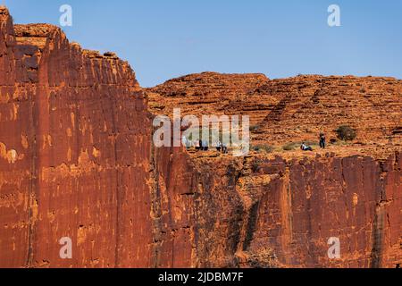 Kings Canyon im Northern Territory Stockfoto