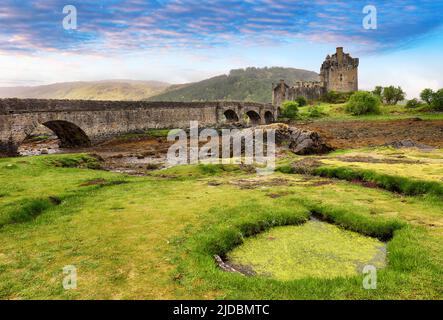 Eilean Donan Castle in Highland, Schottland Stockfoto