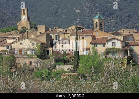 Frankreich, Vaucluse Lourmarin, klassifiziertes Dorf Stockfoto