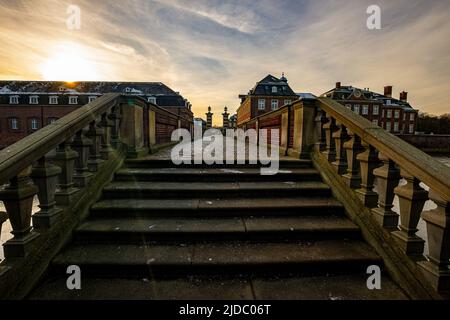 Wasserschloss Nordkirchen in Deutschland Stockfoto