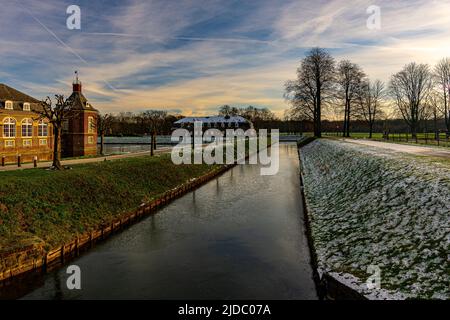 Wasserschloss Nordkirchen in Deutschland Stockfoto