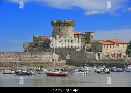 Frankreich, Pyrénées-Atlantiques Ciboure le fort Vauban de Socoa Stockfoto