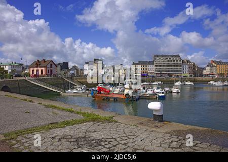 Frankreich, Manche (50) Cherbourg-Octeville, Kais von Caligny Stockfoto