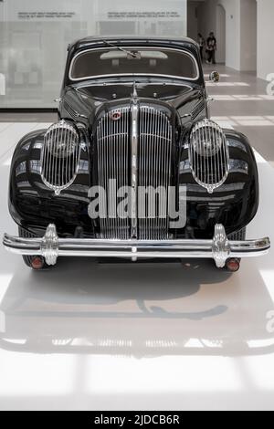 Oldtimer im SKODA Auto Museum Stockfoto