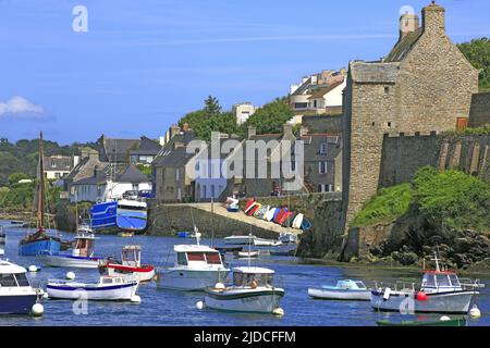 Frankreich, Finistère Le Conquet, die ria du Conquet Stockfoto