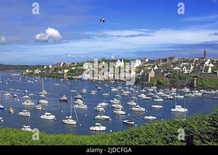 Frankreich, Finistère Le Conquet, die ria du Conquet Stockfoto