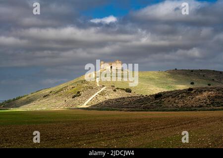 HARO Castle, Villaescusa de Haro, Castilla-La Mancha, Spanien Stockfoto