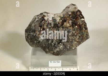 Kassiterit. Mineralien. Europa; Vereinigtes Königreich; England; Cornwall Stockfoto