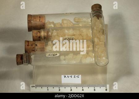 Sulphhalit. Mineralien. Nordamerika; USA; Kalifornien; San Bernardino County; Trona; Searles Lake Stockfoto