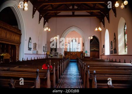 St. Colombas Church of Kells, Irland. Stockfoto