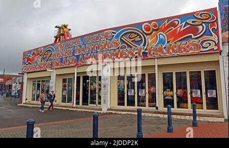 Henry Danters Treasure Island Vergnügungsparks, Friars Rd, Barry Island, Barry, Vale of Glamorgan, WALES, GROSSBRITANNIEN, CF62 5TJ Stockfoto