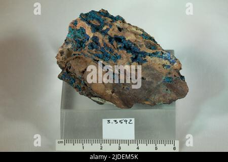 Serpierit. Mineralien. Europa; Griechenland; Laurium Stockfoto