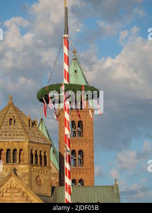 Die Stadt os speyer in deutschland Stockfoto