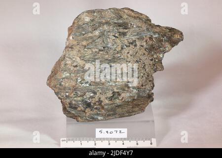 Amphibol. Mineralien. Nordamerika; USA; Connecticut; Middlesex County; Haddam Stockfoto