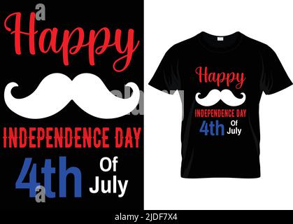 Vektor Typografie USA Independent Tag T-Shirt-Design. Independent, Freedom und Juneteenth T-Shirt... Stock Vektor
