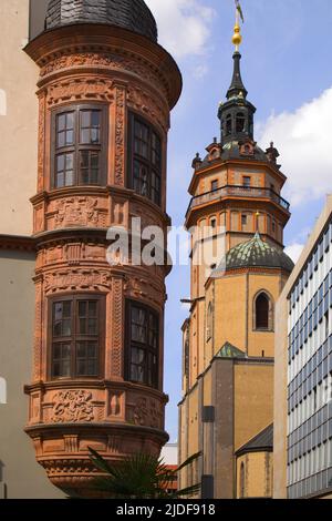 Deutschland, Sachsen, Leipzig, Nikolaikirche, Nikolaikirche, Stockfoto