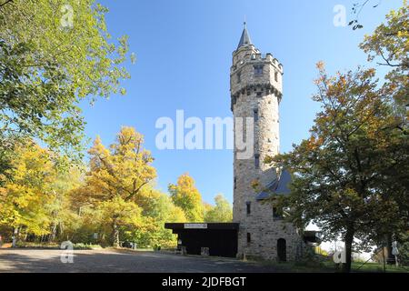 Schläferkopf-Turm - Kaiser-Wilhelm-Turm - in Dotzheim, Wiesbaden, Hessen, Deutschland Stockfoto