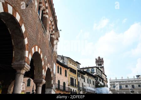 Historisches Zentrum von Verona Stockfoto