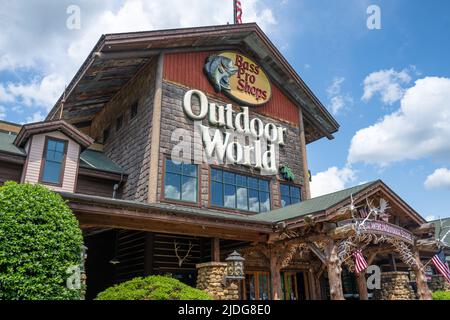 Bass Pro Shops Outdoor World in Leeds, Alabama, etwas außerhalb von Birmingham. (USA) Stockfoto