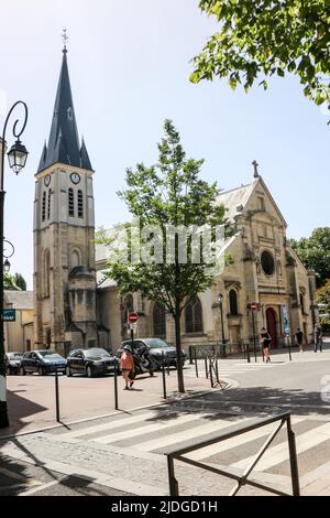 Clamart (Hauts-de-seine) : St. Pierre & Paul Kirche Stockfoto