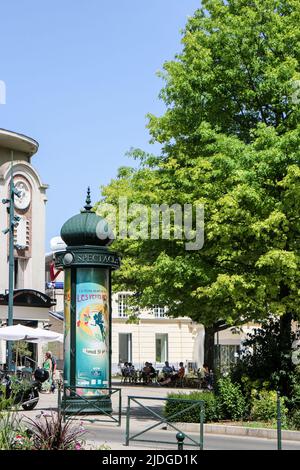 Clamart (Hauts-de-seine) : Colonne Morris Stockfoto