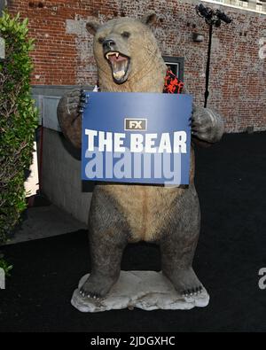 20. Juni 2022 – Los Angeles, Kalifornien – Der Bär. FX's „der Bär“ Los Angeles Premiere. Stockfoto