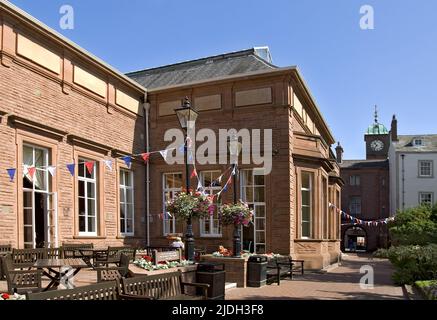 Tullie House Museum & Art Gallery in Carlisle, Großbritannien, England Stockfoto