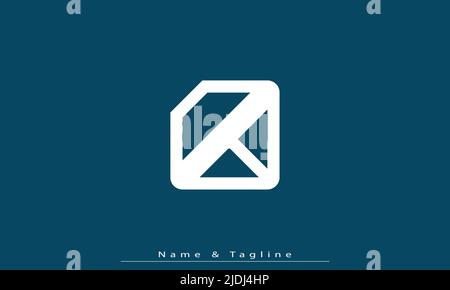 Alphabet Buchstaben Initialen Monogramm Logo DB , BD Stock Vektor