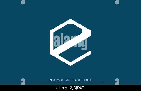 Alphabet Buchstaben Initialen Monogramm Logo DC , CD Stock Vektor