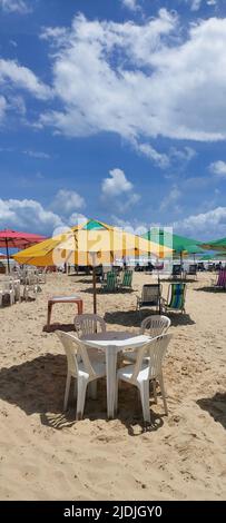 Beach, Orla do Atalaia, Aracaju, Sergipe, Brasilien Stockfoto