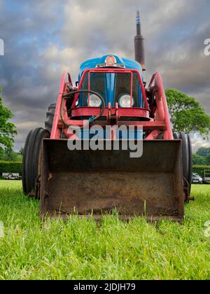 Fordson Super Major Traktor, Großbritannien Stockfoto