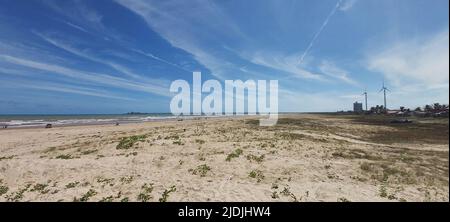 Jatoba Beach, Barra dos Coqueiros, Sergipe, Brasilien Stockfoto
