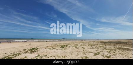 Jatoba Beach, Barra dos Coqueiros, Sergipe, Brasilien Stockfoto