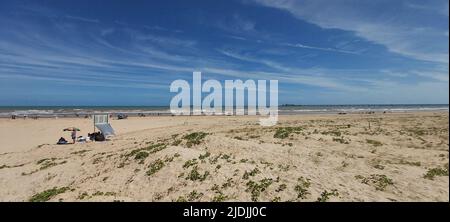 Jatoba Beach, Barra dos Coqueiros, Sergipe, Brasilien Stockfoto