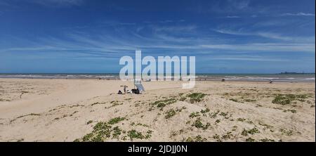 Jatoba Beach, Barra dos Coqueiros, Sergipe, Brasilien Stockfoto
