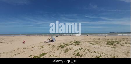 Jatoba Beach, Barra dos Coqueiros, Sergipe, Brasilien Stockfoto