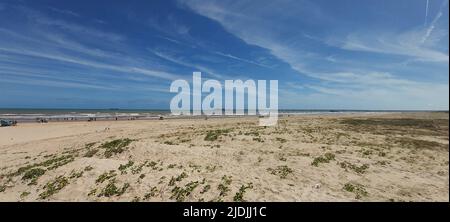 Jatoba Beach, Barra dos Coqueiros, Sergipe, Brasilien Stockfoto