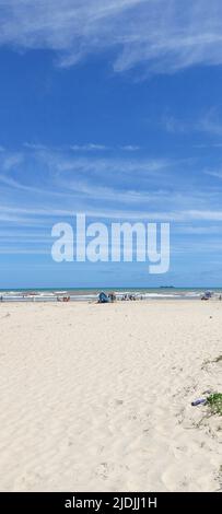 Jatoba Beach, Barra dos Coqueiros, Sergipe, Brasilien Stockfoto