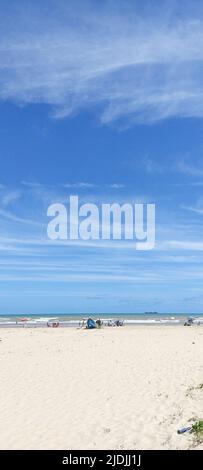 Jatoba Beach, Barra dos Coqueiros, Sergipe, Brasilien Stockfoto