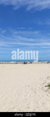 Jatoba Beach, Barra dos Coqueiros, Sergipe, Brasilien Stockfoto
