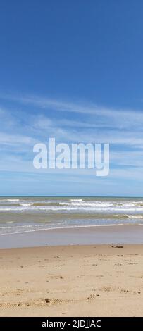 Beach, Pirambu, Sergipe, Brasilien Stockfoto