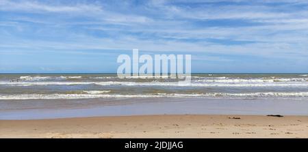 Beach, Pirambu, Sergipe, Brasilien Stockfoto