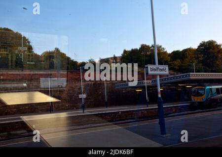 National Rail Strike, Bahnhof Sheffield, South Yorkshire Stockfoto