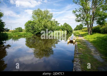 Montgomery Canal in Shropshire, England Stockfoto