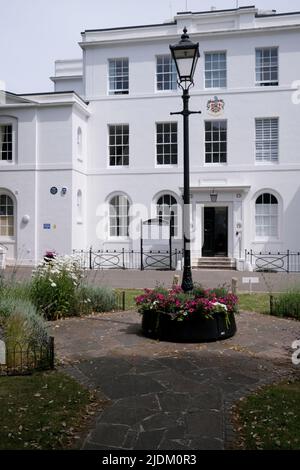 Pierremont Hall ist ein denkmalgeschütztes Gebäude in broadstairs Town, East kent, großbritannien, juni 2022 Stockfoto