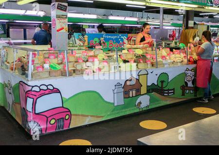 CLAMART : LA FOURCHE Markthalle Stockfoto