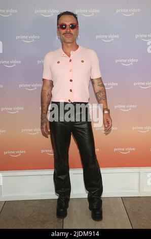 Santa Monica, Ca. 21.. Juni 2022. Matheus Mazzafera bei der Sommersonnenwende von Prime Video im Santa Monica Proper Hotel in santa Monica, Kalifornien, am 21. Juni 2022. Quelle: Saye Sadou/Media Punch/Alamy Live News Stockfoto